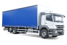 Van Hire Southend - 26 Tonne Curtain Side Truck - Truck hire Southend